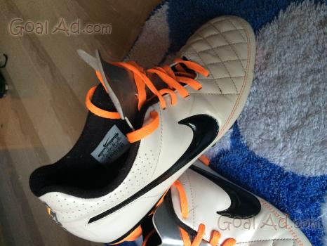 nike tiempo arancioni