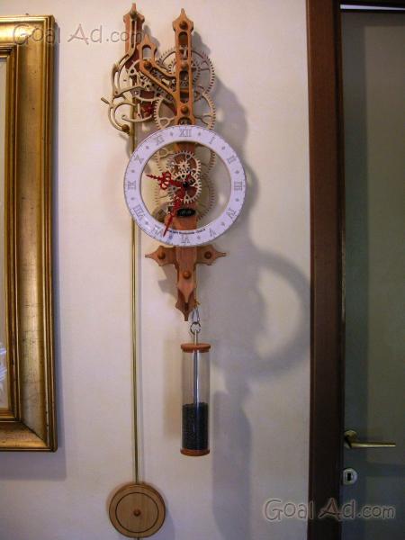 orologio pendolo colonna