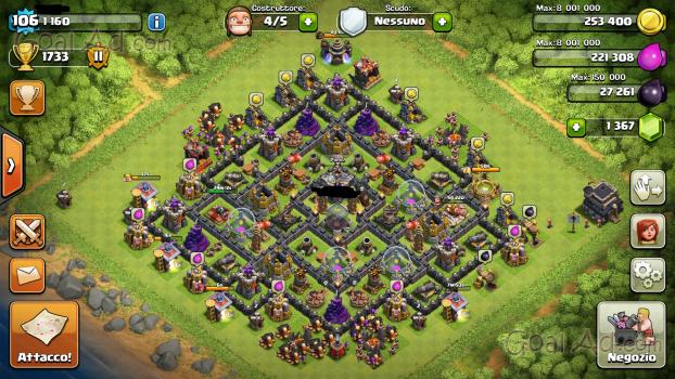 Clash of clans th9 lv 106